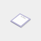 Traditionelles japanisches Gittermuster Post-it Klebezettel (angewinkelt)