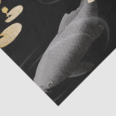 Traditionelles japanisches Karpfenpapier Seidenpapier (Detail)