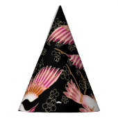 Traditionelles japanisches Kimono Motifs-Muster Partyhütchen (Links)