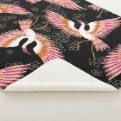 Traditionelles japanisches Kimono Motifs-Muster Sherpadecke (3/4)