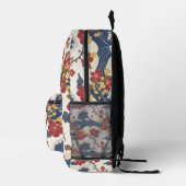 Traditionelles Japanisches Kimono-Muster-Rucksack Bedruckter Rucksack (Rechts)