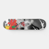 Traditionelles japanisches Koi unter Wasser Skateboard (Horizontal)
