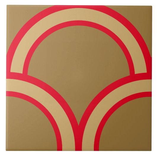 Traditionelles japanisches Muster Fliese (Vorderseite)