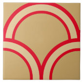 Traditionelles japanisches Muster Fliese (Vorderseite)