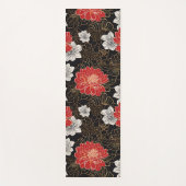 Traditionelles japanisches Muster für die Blume Yogamatte (Vorderseite)