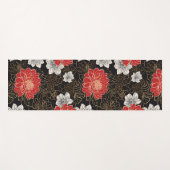 Traditionelles japanisches Muster für die Blume Yogamatte (Vorderseite (Horizontal))