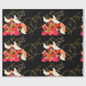 traditionelles japanisches Muster Geschenkpapier (Flach)