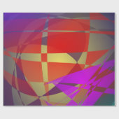 Traditionelles japanisches Muster Geschenkpapier (Flach)