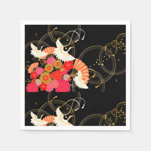 traditionelles japanisches Muster Serviette