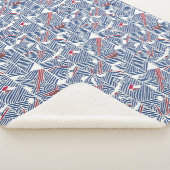 Traditionelles japanisches Muster Sherpadecke (3/4)