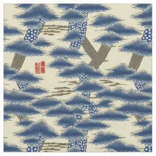Traditionelles japanisches Muster Stoff