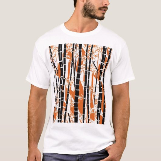 Traditionelles japanisches Musterdesign 0011 T-Shirt (Vorderseite)