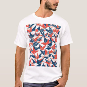 Traditionelles japanisches Musterdesign 0013 - Asi T-Shirt