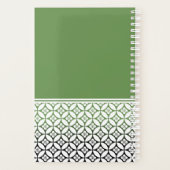 Traditionelles japanisches Shippo-Muster und Sakur Planer (Rückseite)