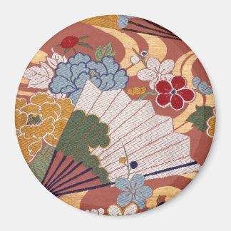 Traditionelles japanisches Stoffdesign Magnet