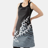 Traditionelles japanisches Wellenmuster Schürze (InSitu)