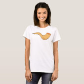 Traditionelles jüdisches Shofar T-Shirt (Vorne ganz)
