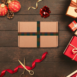 Traditionelles Kariert/Tartan-Satin-Band Satinband