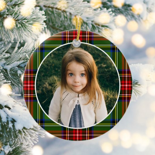 Traditionelles Kariertes Foto Keramik Ornament