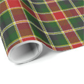 Traditionelles kariertes geschenkpapier (Rolleneckpunkt)