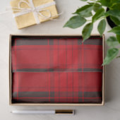 Traditionelles Kariertes Tartan Moderne Kollektion Seidenpapier (Geschenk)
