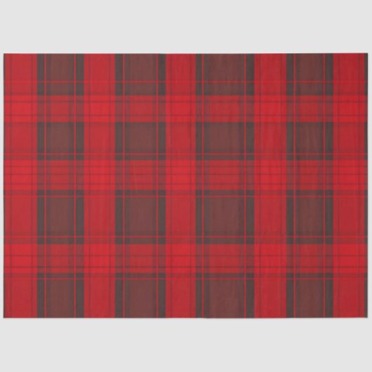 Traditionelles Kariertes Tartan Moderne Kollektion Seidenpapier (Vorderseite)