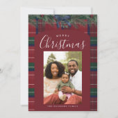 Traditionelles Karo Feiertagskarte (Vorderseite)