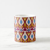 Traditionelles Kat-Gewebe nahtlos Muster Kaffeetasse (Mittel)