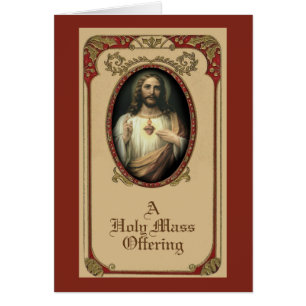Traditionelles katholische Jesus-Sympathie-Messopf