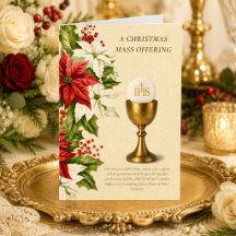 Traditionelles katholische Weihnachtsmesse-Angebot