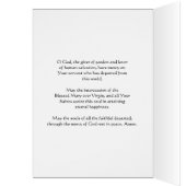 Traditionelles katholisches Beileid (Innen (Links))