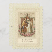 Traditionelles katholisches Brauchtum Einladung (Vorne/Hinten)