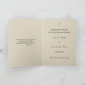 Traditionelles katholisches karte (Innenseite)