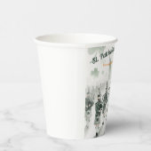 Traditionelles keltisches Irish St. Patrick's Day Pappbecher (Rechts)