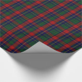 Traditionelles Kilgour Clantartan-Packpapier Geschenkpapier (Ecke)
