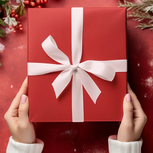 Traditionelles - klassisches Rot - Papierblätter Geschenkpapier Set