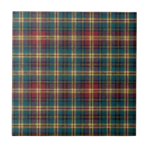 Traditionelles königliches schottisches Tartan-Kar Fliese
