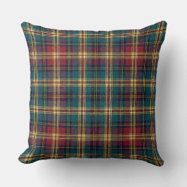 Traditionelles königliches schottisches Tartan-Kar Kissen