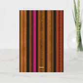 Traditionelles Kupfer 7. Jubiläum Keepake Foto Karte (Rückseite)