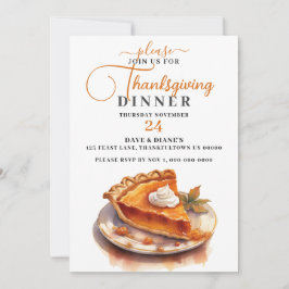 Traditionelles Kürbiskuchen Erntedank Abendessen Einladung