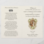 Traditionelles lateinisches Hochzeitsprogramm der (Vorderseite)