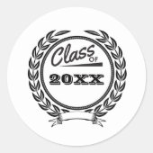 Traditionelles Laurel - Aufkleber für den Circle A (Vorderseite)