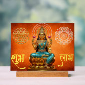 Traditionelles Laxmi Mata Poster (Neutral)