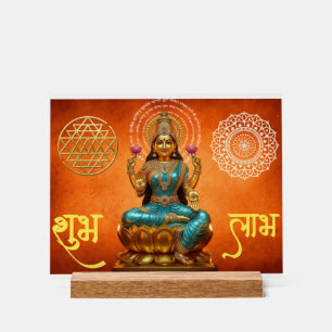 Traditionelles Laxmi Mata Poster