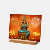 Traditionelles Laxmi Mata Poster (Winkel)