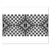 Traditionelles lettisches baltisches Nordisches Gü Gummistempel (Prägung)