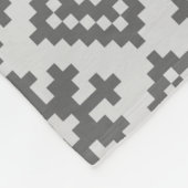 Traditionelles lettisches Muster Fleecedecke (Ecke)