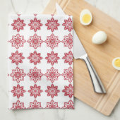 Traditionelles lettisches SUN-Muster IV Handtuch (Viertel Falte)