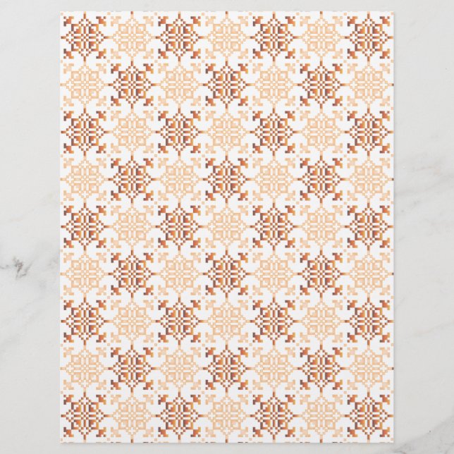 Traditionelles lettisches SUN-Zeichen geometrische (Vorderseite)