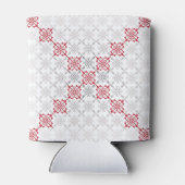 Traditionelles lettisches SUN-Zeichen geometrische Dosenkühler (Rückseite)